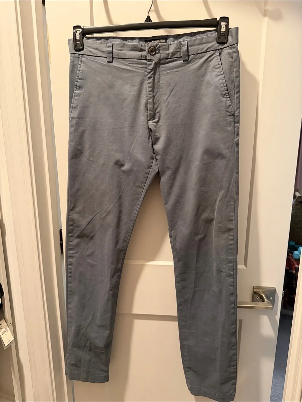 Banana Republic Men's Gray Chino Pants